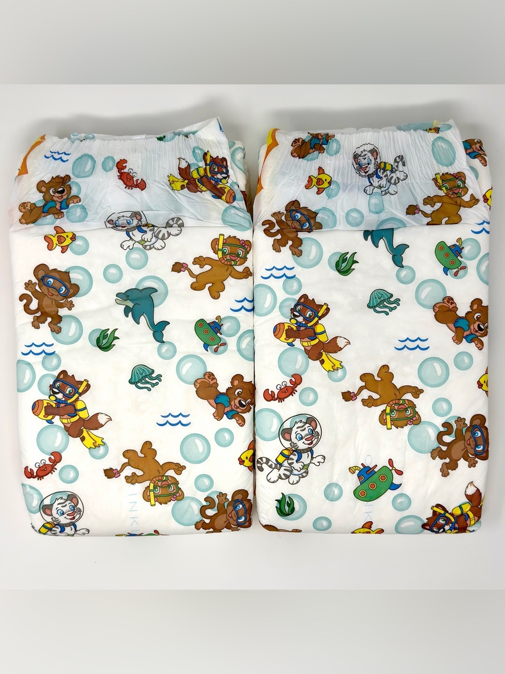 2x Crinklz Adult Diaper Samples - Large